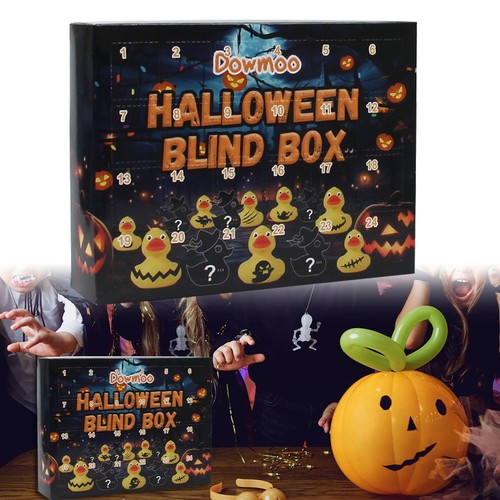 Grid halloween rubber duck - 24-grid,