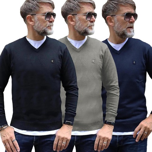 Gabicci knitted jumper mens - jumper,