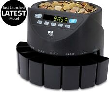 EURO COIN MONEY COUNTER SORTER MACHINE CASH CURRENCY COUNTING AUTOMATIC ZZAP
