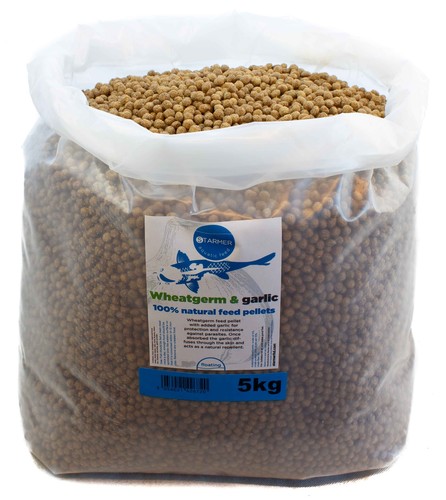 Wheatgerm garlic floating - garlic,