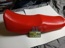 HONDA NS125F 1986 ,SEAT ASSY ,RED, ,77200-KR1-600ZA  PREOWNED ,RARE .