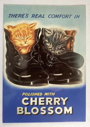Advertising postcard cherry - postcard,