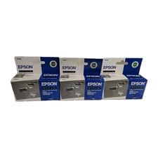 Genuine Epson T040 Black Ink Cartridge 3x Packs C62 / CX3200 New