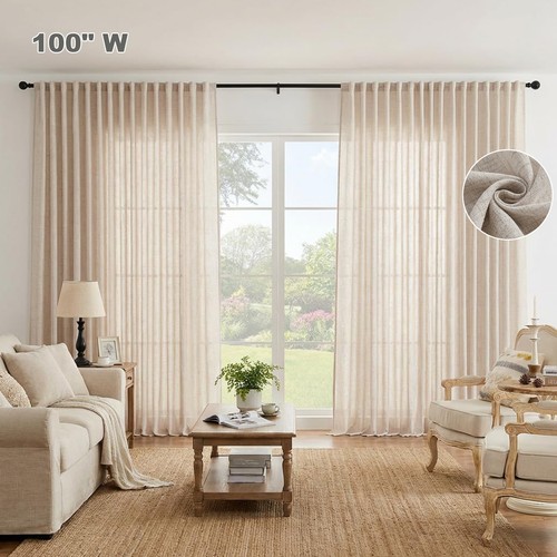 Extra wide 100 - linen, semi