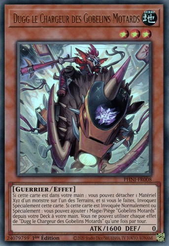 Dugg le chargeur des - yu-gi-oh!,