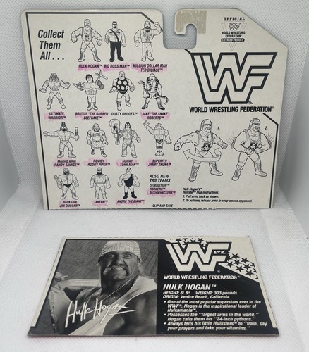 Vintage wwf wwe - vintage, hasbro