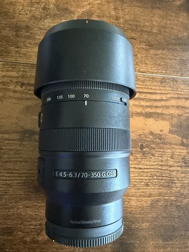 Sony 350mm 6 3 - e, oss