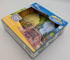 Disney Micro World Winnie The Pooh  MOVIE BOOK, RARE playset with figures. READ