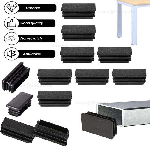 Rectangular plastic end - rectangular, caps