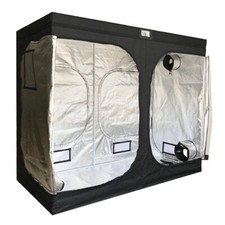 Grow Box Grow Tent 2.4 x 1.2 x 2m - 600D Fabric - Diamond Diff