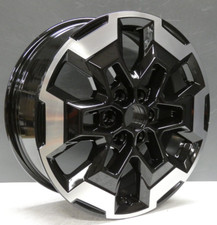 NISSAN NAVARA D40 NP300 18" ALLOY WHEEL RIM BLACK DIAMOND CUT OEM GENUINE X1