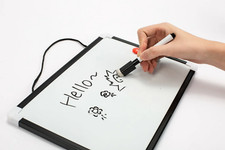 A4 Magnetic Whiteboard Dry Wipe White Board Office Home Memo Notice Small Eraser