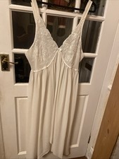M&S St Michael's Satin Look Negligee Vintage, Size UK 20