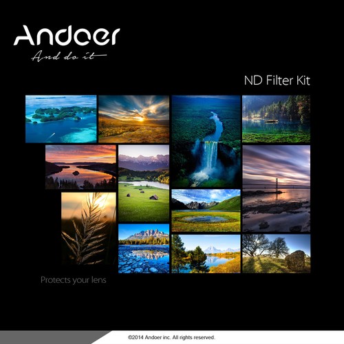 Andoer 77mm fader filter - 77mm, nd