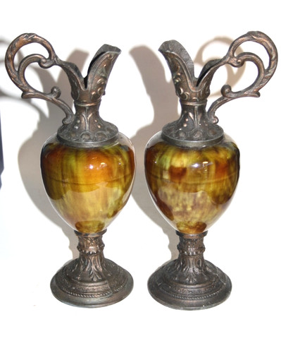 Pair grecian inspired - pair, of