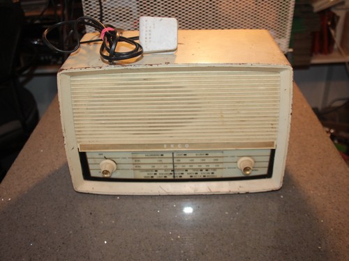 Vintage valve radio ekco - vintage,