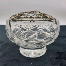 Thomas Webb Crystal Rose Bowl