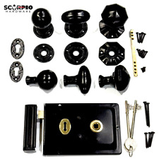 Traditional Rim Lock with Oval