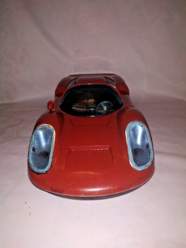 Vintage tin and plastic - and,