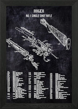 ruger Framed Wall Art Poster