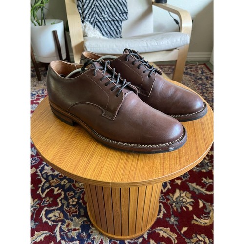 Viberg plain toe bluchers - plain,
