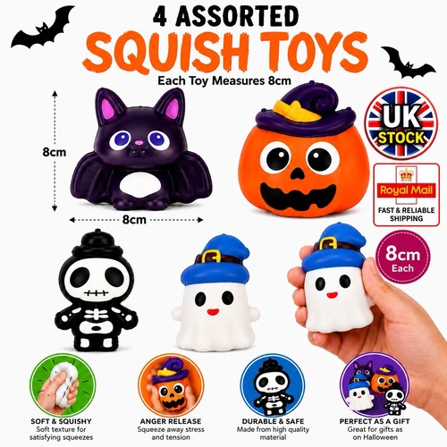 Halloween squishy toys - halloween,