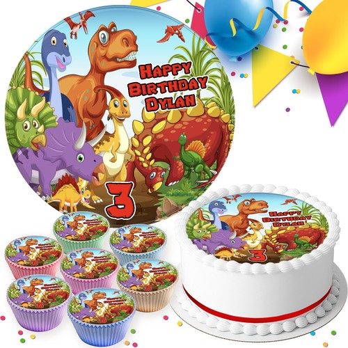 Dinosaur personalised birthday - personalised,