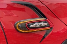 Mini F56 LED Scuttle indicators, side repeaters with JCW inserts