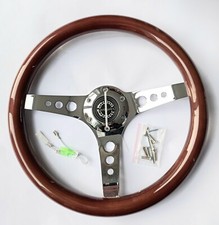 TRIUMPH STEERING WHEEL + BOSS. FOR. Herald, Vitesse &(Spitfire up to 1976)
