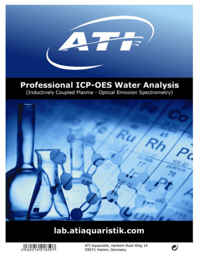 Marine water test - marine,