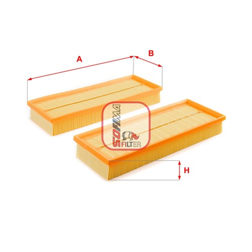Air filter fits mercedes benz - filter, fits: