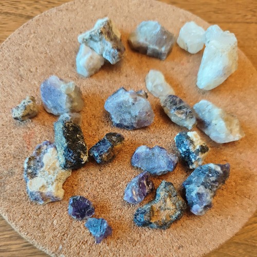 Job lot blue john crystal - blue,