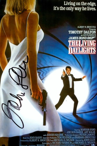 John glen hand signed 6x4 - hand,