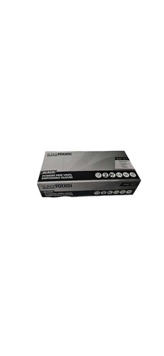 Black rubber gloves disposable