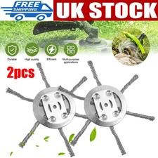 2x 6" Grass Strimmer Head