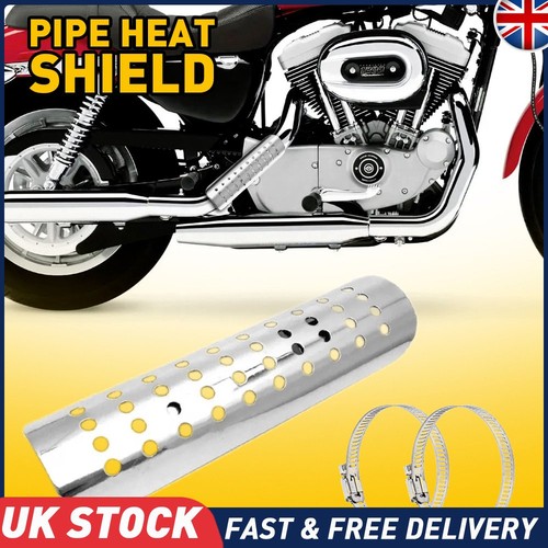 Motorcycle chrome exhaust - motorcycle,