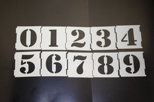 Number Stencils Template Set