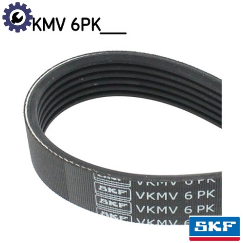 Vribbed belt vkmv - 6pk1538, for