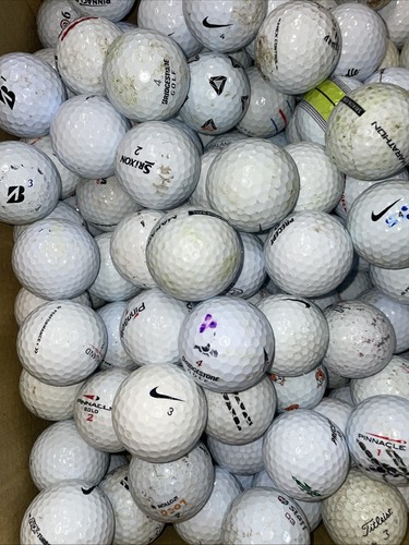 Golf balls mixed white - balls,