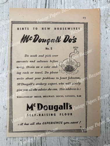 Mcdougall flour hosewives - flour,