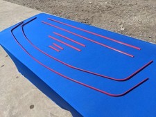 Red Bumper Insert trims