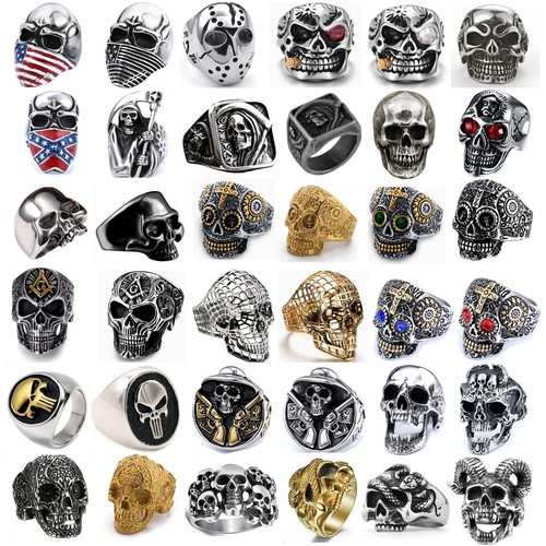 Men biker punk - biker,