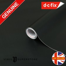 D-C FIX MATT BLACK STICKY BACK