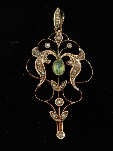 Antique edwardian 9ct gold - antique,