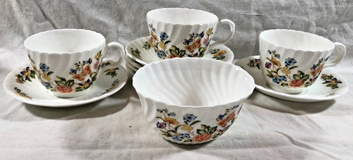 Aynsley cottage garden tea - cottage, set
