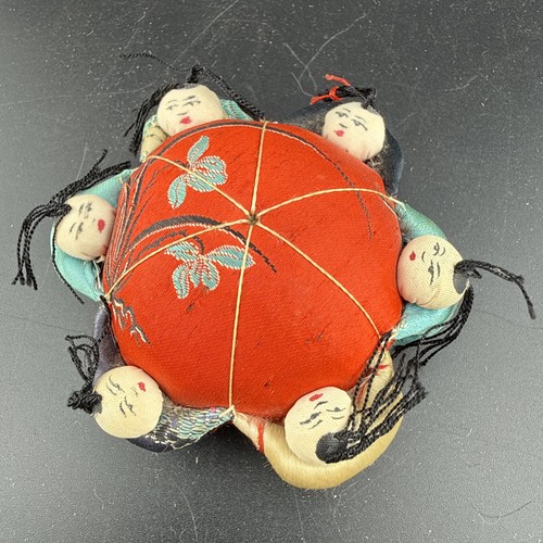 Vintage vibrant chinese pin - vibrant,