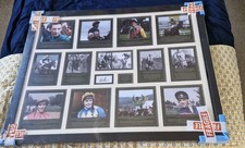 Huge Horse Racing Greats Framed Collection 42x32 inch Signed Bob Champion...