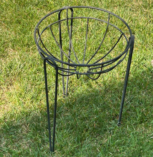 Vintage wrought iron - wrought, plant