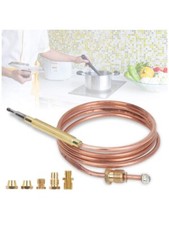 600mm Thermocouples LONG SLIM THREADED GAS BURNER Nuts Kit