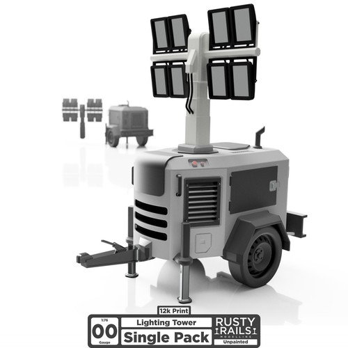 062 lighting tower - tower, (single